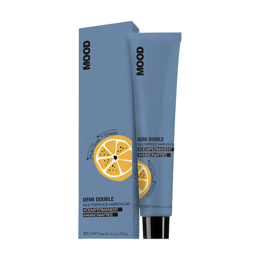 Деміперманентна фарба для волосся Mood Demi Double Multiservice Haircolor 7 Blonde, 100 мл